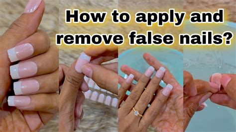 can i use shoe glue for fake nails|how to do false nails.